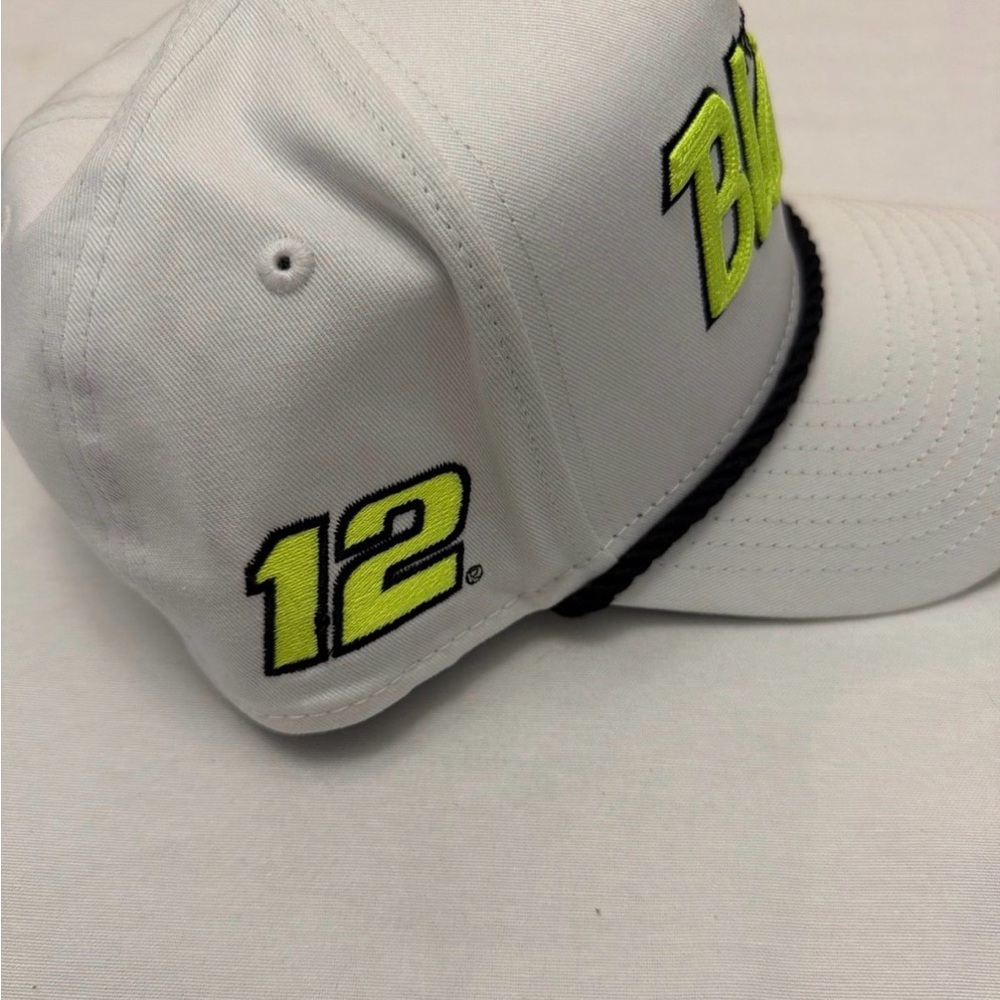 EUC Ryan Blaney New Era NASCAR Hat Cap  9FORTY Snapback Adjustable - Picture 5 of 6